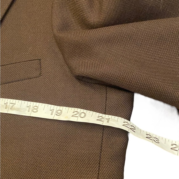 Vintage John Mabry Western Blazer Sport Coat Suit Jacket Horses Men’s Brown - Picture 8 of 12